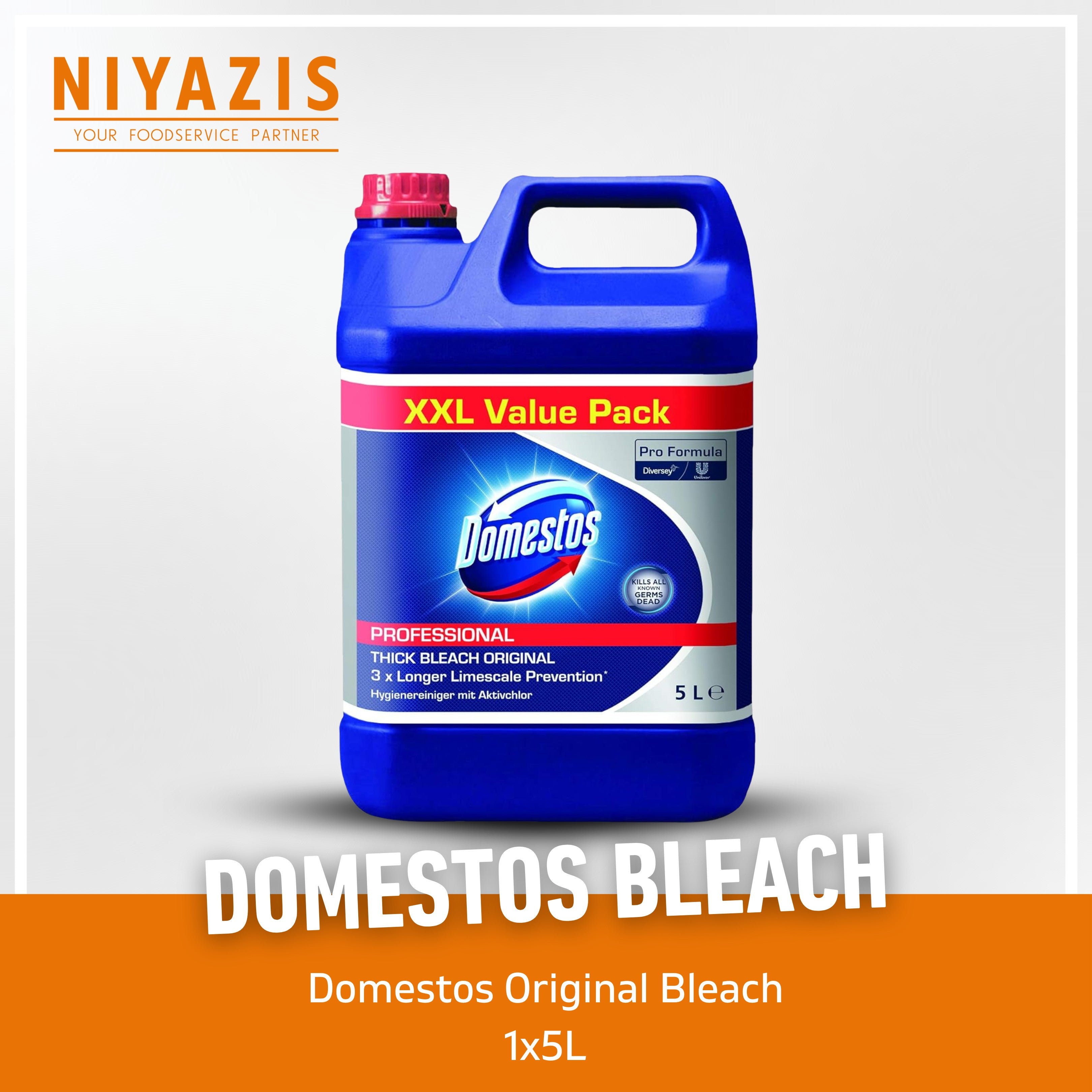 Bleech Object Domestos Professional Bleach Original 1x5L — Wholesale | Niy